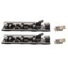 2Pcs PCIE 1X to 16X Riser Card Good Contact Stable Signal Good Fixability 8 Capacitors 6PIN Riser Card for Win for OS X