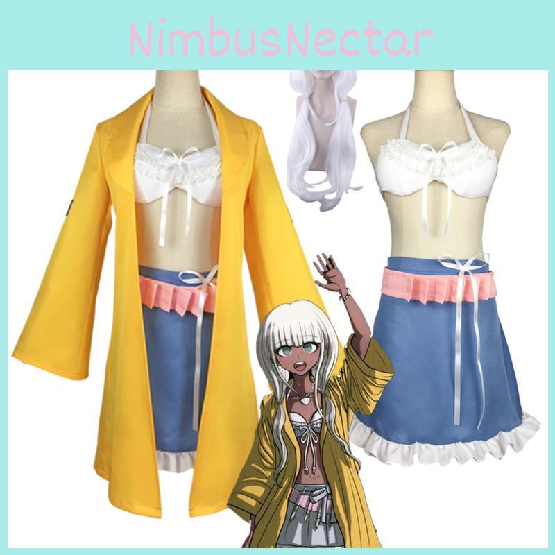Высококачественный костюм для косплея Danganronpa V3 Энджи Йонага из дышащей полиэстеровой ткани