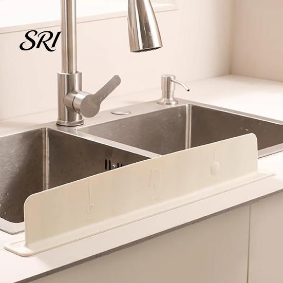Reusable Splash Guard 2Pcs Sink with Suction Cup Non-slip Water Protector Kitchen Countertop Edge Anti-Splash Shield Board