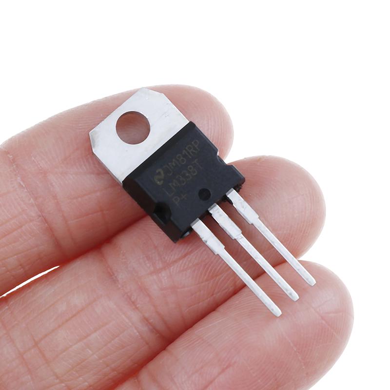10Pcs Lm338T Lm338 Voltage Regulator 1.2V To 32V 5A To-220