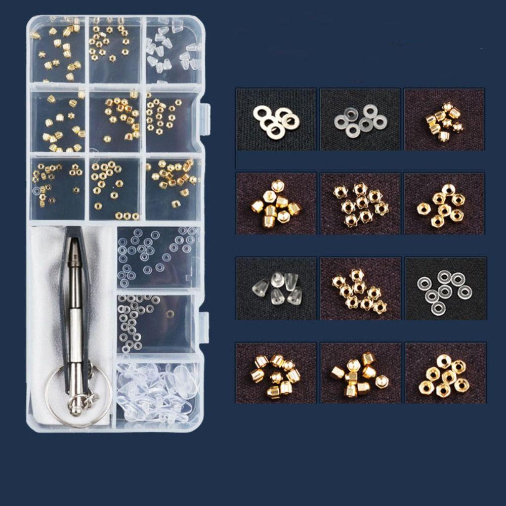 Tool Kit Screwdriver Screws Sets Repair Kit Tool Glasses Repair Screw Nut Eyeglasses Repairing Set