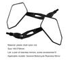 1Pair Rear View Mirrors Universal High Strength Plastic Auxiliary Side Mirrors for Motorcycle