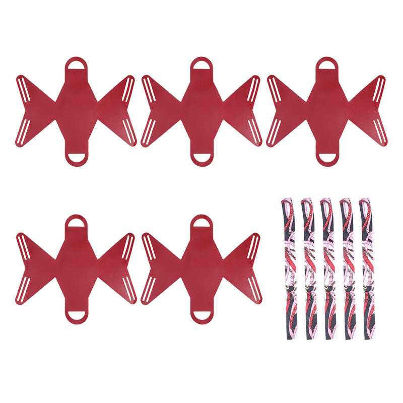 5 шт./набор Кожаные подарочные пакеты Ленточка-бант Упаковочный пакет Свадебные пакеты для подарков Рождественский Ид Мубарак Конфетная упаковочная коробка Мини-сумочка