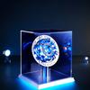 Stark MK1 Металлический сплав USB LED Лампа Голосовое управление Поверхность PVD 18 см Доказательство У Тони Старка Есть Сердце Подарок для Поклонников