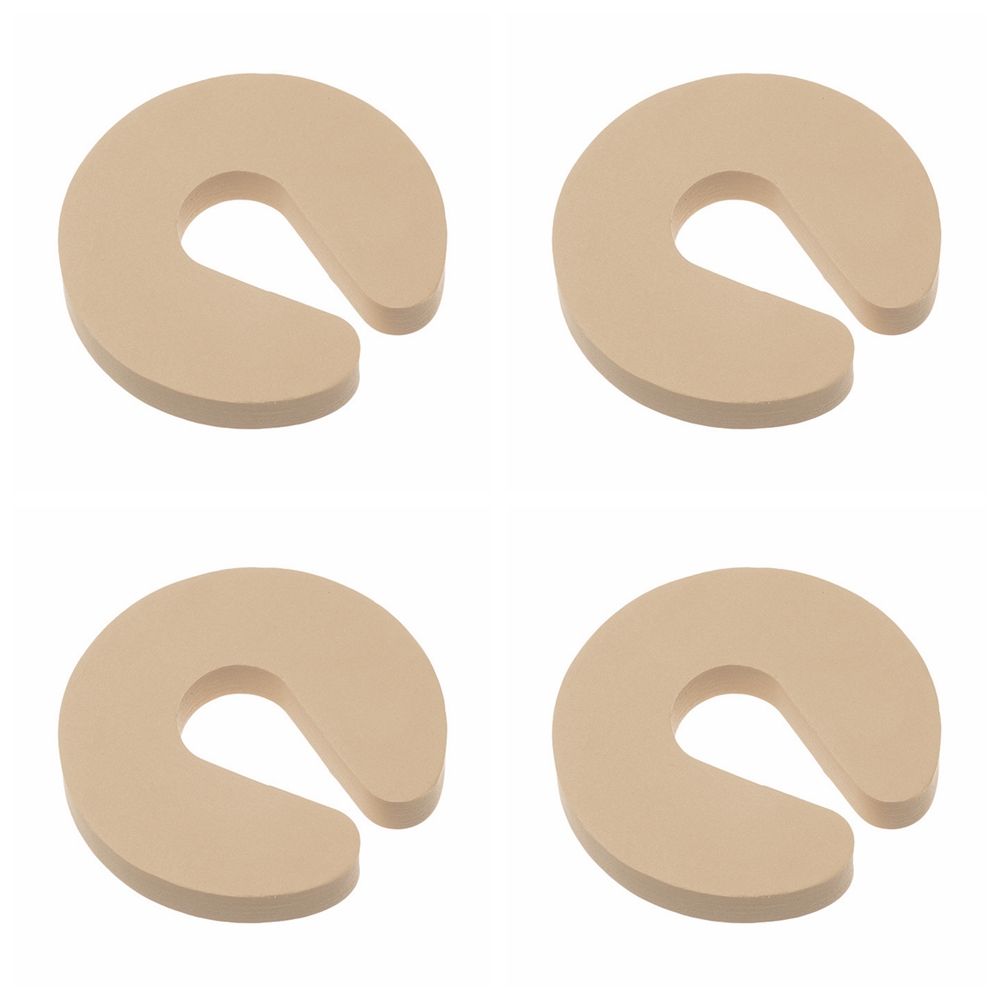 4PCS Kitchen Bedroom Soft Door Clip Baby Kids Safety Guard Finger Protector Door Stopper