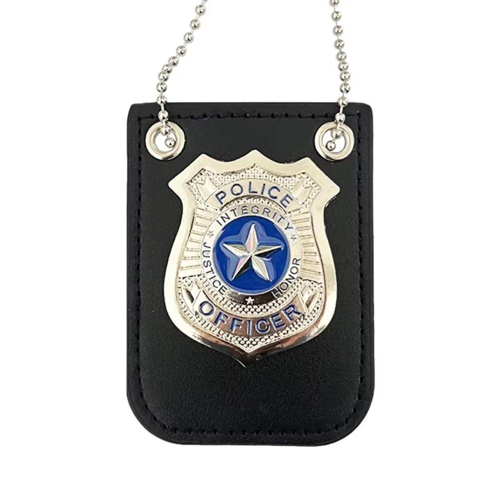 Pretend Play Police Role Play Toy Police Officer Simulation Police Badge Kids Toy
