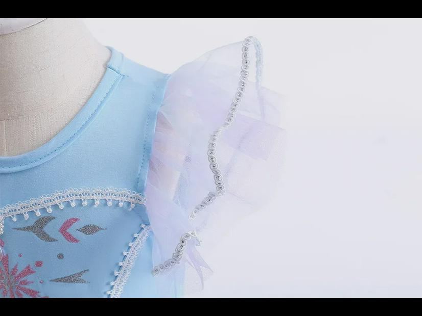 Балетная юбка принцессы Эльзы из мультфильма «Холодное сердце» для девочек 2025 года для выступления в детском саду