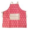 [R7694] - Waterproof Apron 'Fuji' Red Beige - 70x68 Cm