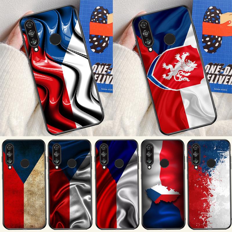 Czech Republic Flag For Huawei P20 P30 P40 Lite P60 Pro Nova 12i 11i 8i 12s 9 10 SE Y90 Y60 Y70 Y72 Y61 Y91 Case