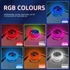 1x RGB Автомобильный USB Подсветка Салона Мини Светодиодные Декоративные Атмосферные Лампы Для Подсветки Салона Автомобиля Компьютерная Подсветка Подключи и Играй