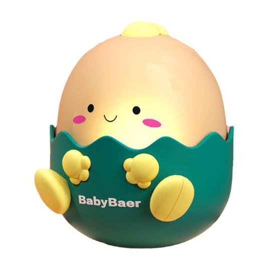 Игрушка-неваляшка в виде динозавра с ночником, успокаивающая музыка, сенсорное развитие, снятие стресса, раннее образование