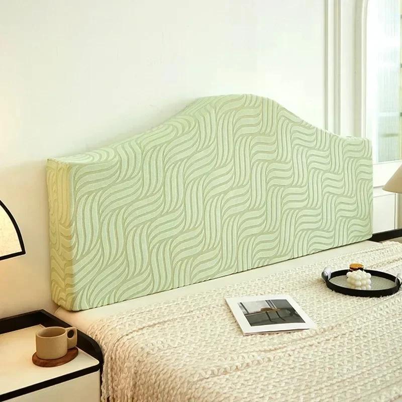 120/150/180/200/220 см Полный комплект изголовья кровати Однотонный защитный чехол для спинки кровати Пылезащитный чехол для изголовья Декор для спальни