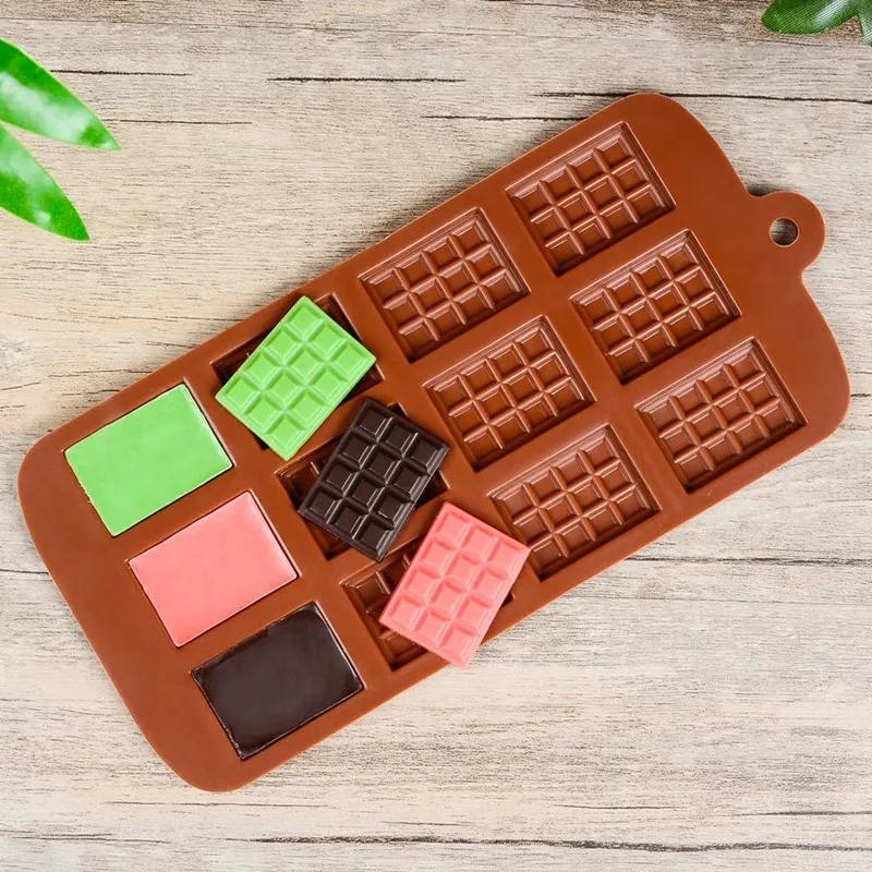 Silicone Break-Apart Chocolate Mold Candy Protein and Engery Bar Silicon Mould