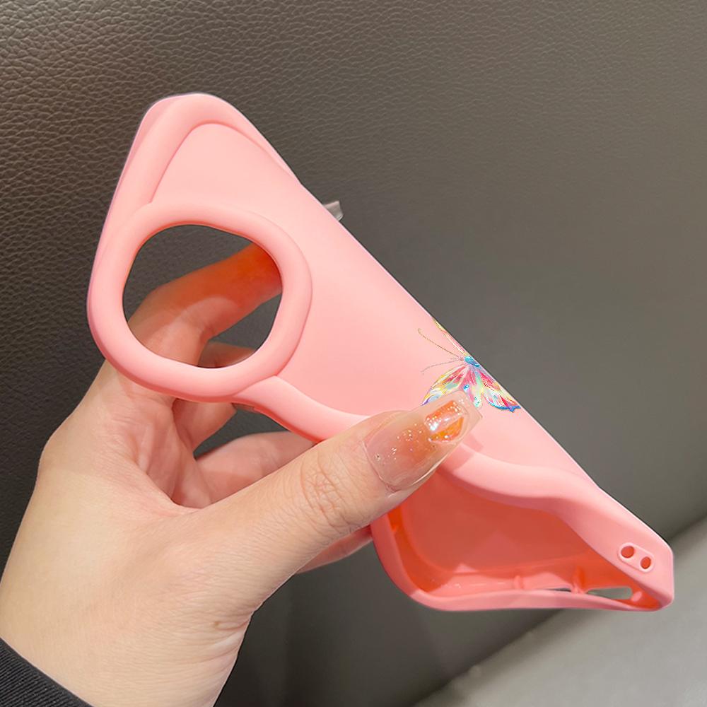 Мягкий чехол для телефона Roses Butterfly для Samsung Galaxy A52 A73 A12 A11 S24 Ultra 5G S23 S22 S21 S20 FE Wave Edge, противоударный защитный резиновый чехол