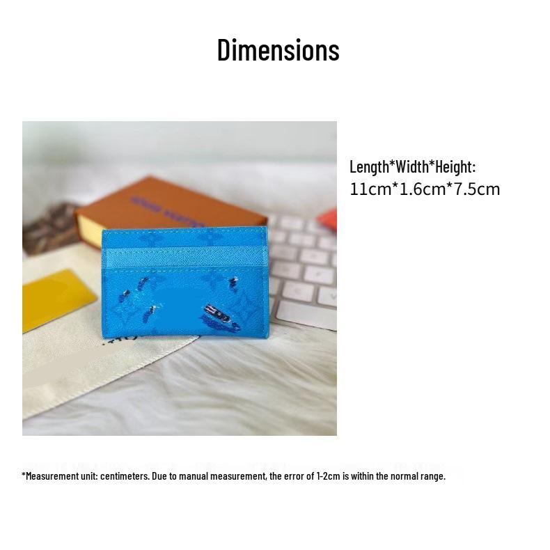 Цветной держатель для карт с граффити - Маленькая сумка из праздничной серии в стиле INS