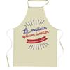 Tablier de cuisine - Planetee - Motif Opticien lunetier (Meilleur du Monde) - Coton - Impression France