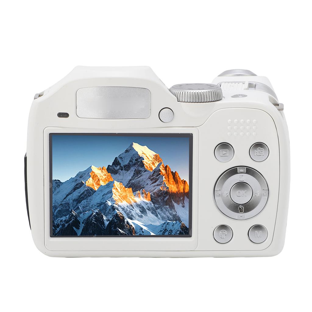 DSLR-камера 4K 60M со светодиодной вспышкой, ЖК-экраном, CMOS, 12-кратным оптическим и 6-кратным цифровым зумом, ретро-цифровая камера, видеорегистратор для