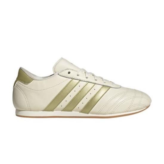 adidas Женские Тхэквондо Шнуровка 'Кремово-золотистый металлик' JQ0570