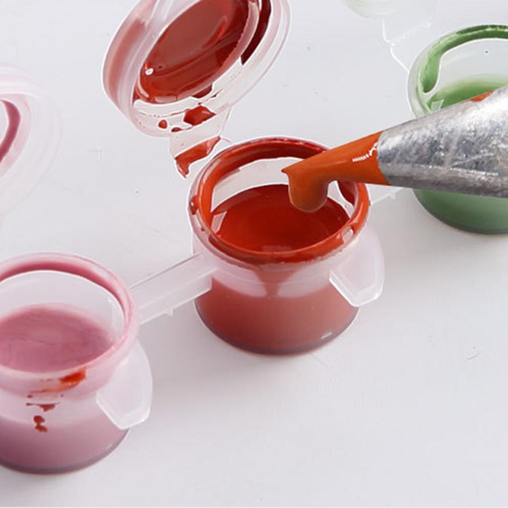 Ceramic Art Underglaze 6 Color Ceramic Pigment Practical Ceramic Art Painting Pigment Art Supplies for Beginners Artists