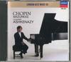 CD ВЛАДИМИР АШКЕНАЗИ - Шопен Мазурки FOOL23141 LONDON 1990 Япония Классика Б/У