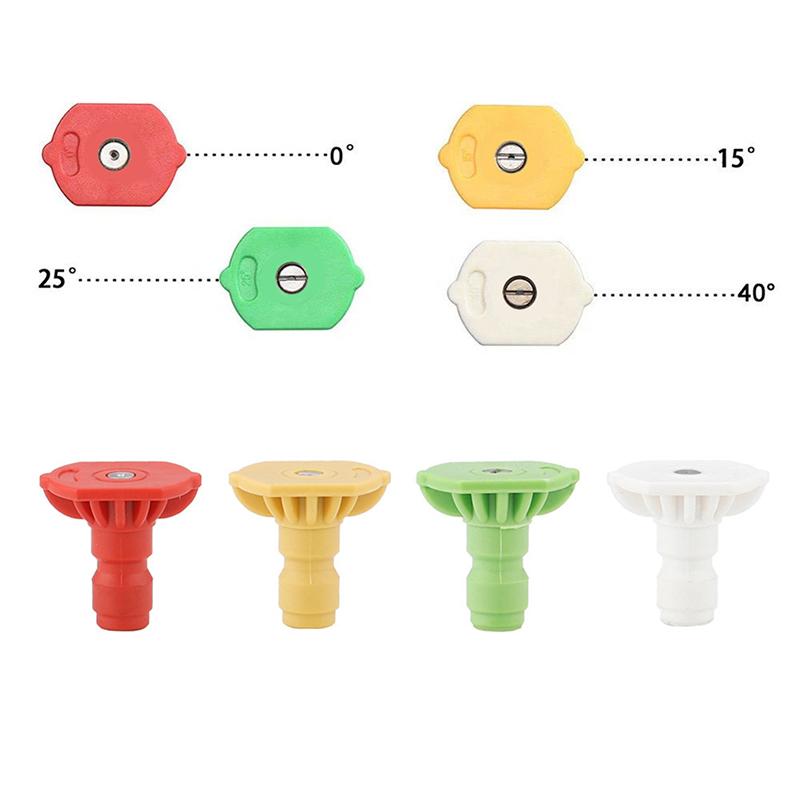 Аксессуары для автомойки, распылительная насадка для мойки высокого давления 1/4, быстрое соединение