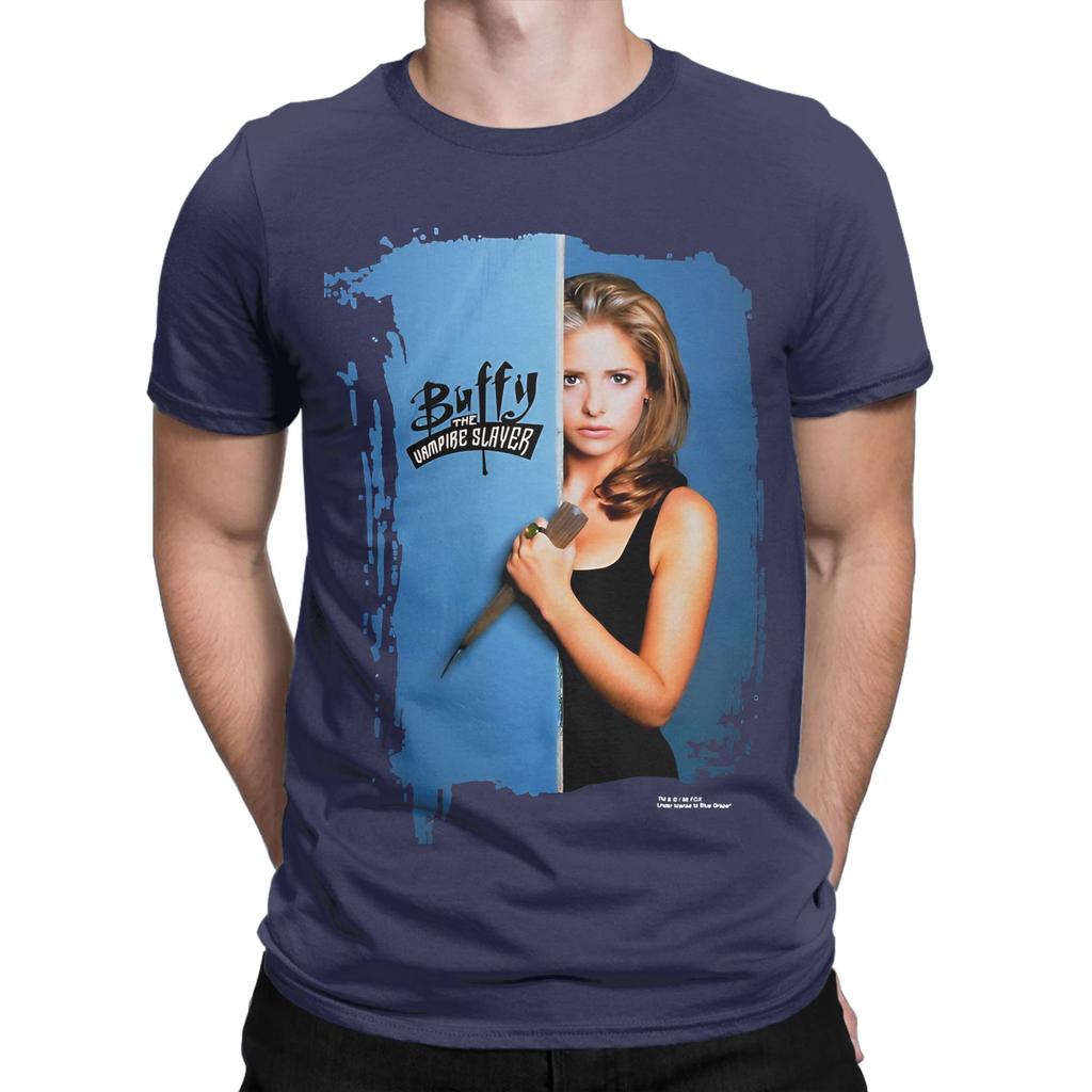 Find 1998 Buffy The Vampire Slayer Graphic 100 Cotton Tshirt Buffy The Vampire Slayer Band Tees Tops For Unisex