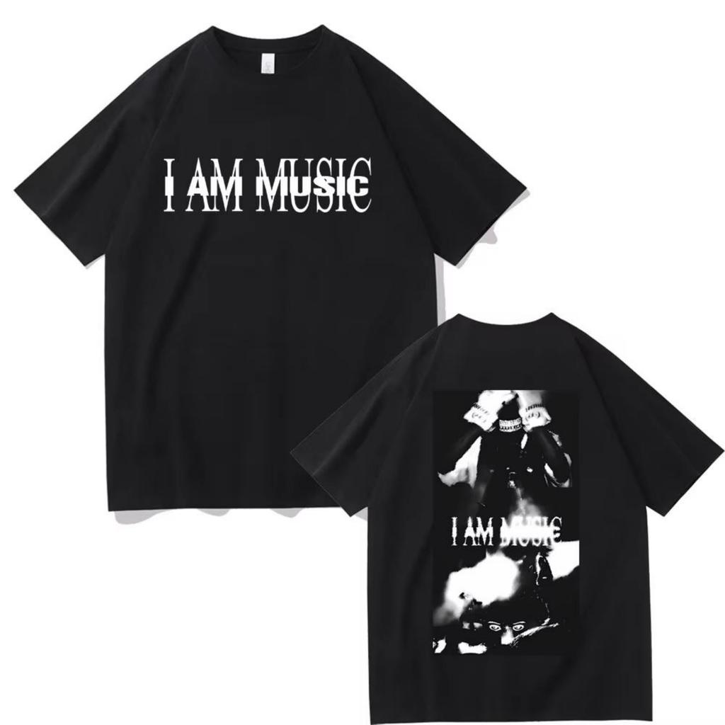 Рэпер Playboi Carti I Am Music Новый Альбом Двусторонняя Принт Футболка Мужская Мерч Opium Футболка Мужская Женская Хип-Хоп Винтажная Футболка