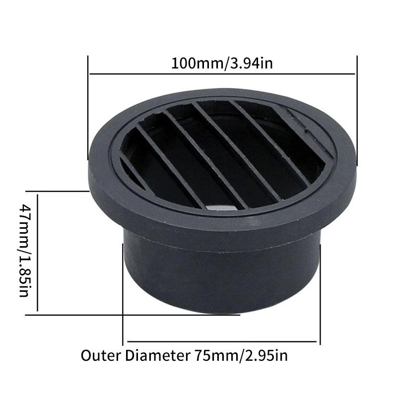 Дизельный воздуховод 75 мм, теплый воздуховод для дизельного обогревателя Webasto Eberspacher