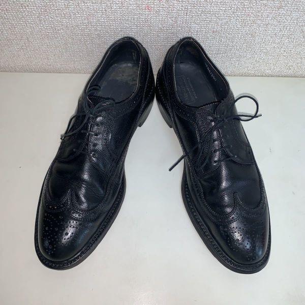 Vintage 70s-80s Knapp Mastercraft Model Long Wingtip Size 10A Approx 25.0-26.5cm Made in USA(USED)