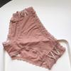 Cute Sexy Ice Silk Lace Edge Low Waist Women's Underwear Elastic Large Ice Silk Women's Underwear