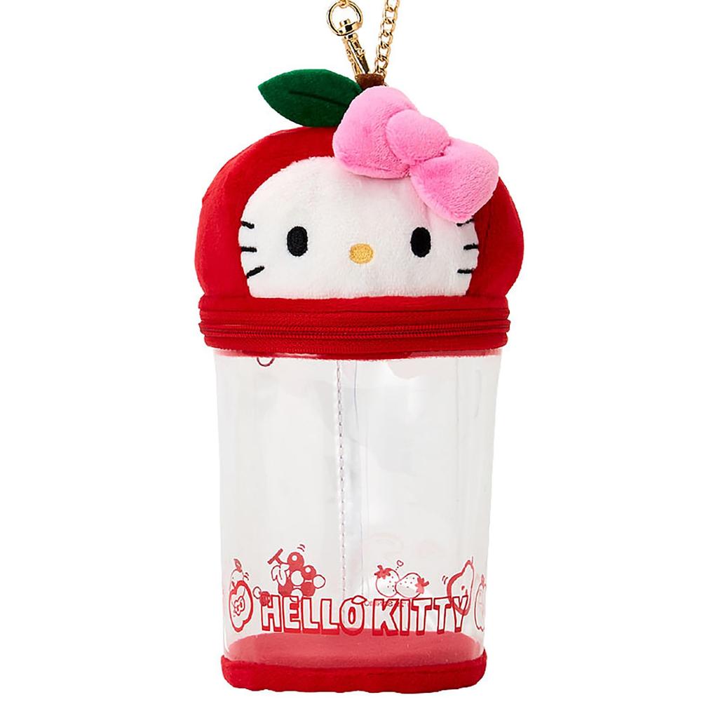 Sanrio Vinyl Pouch Charm Hello Ages 3 and 598852 (Fruit Design) Kitty, Up,
