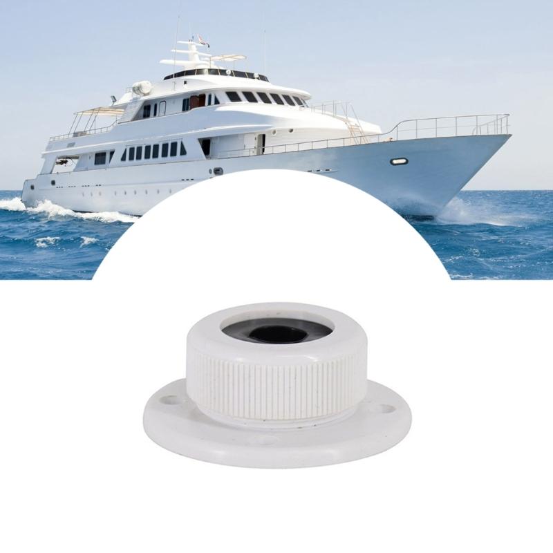 Upgrades ABS Cable Entry Plate for Boats Corrosion Resistant Versatile Boat Wire Hole Cover Protective Deck Cable Gland