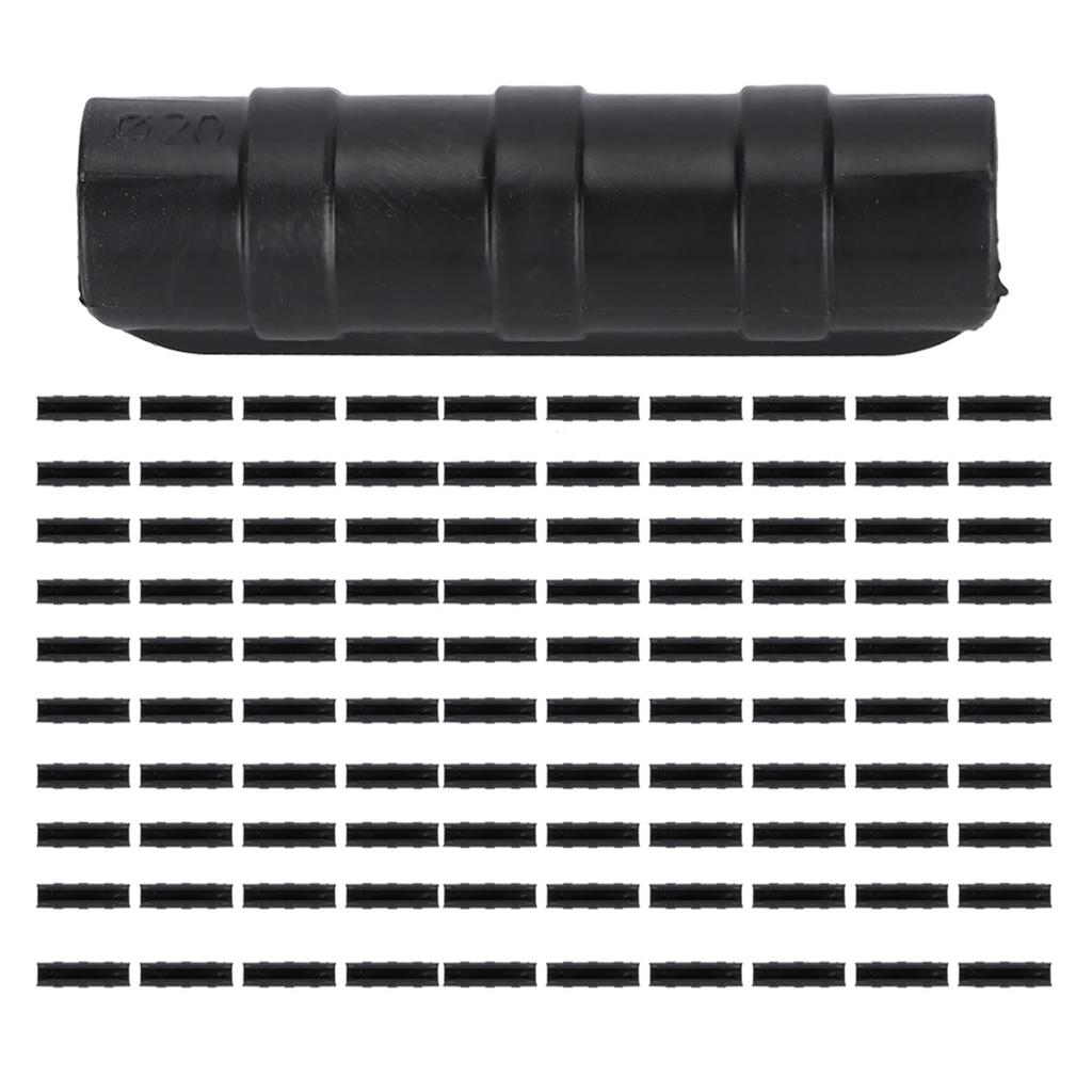 100 шт. Зажим для труб каркаса теплицы, зажим для крепления садовой пленки, сетки для затенения от солнца, соединитель