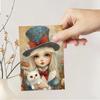 32pcs, Alice In Wonderland Postcards, Fantasy, Birthday/Anniversary Gifts, Collectibles, Suitable for Gifting, Mailable.