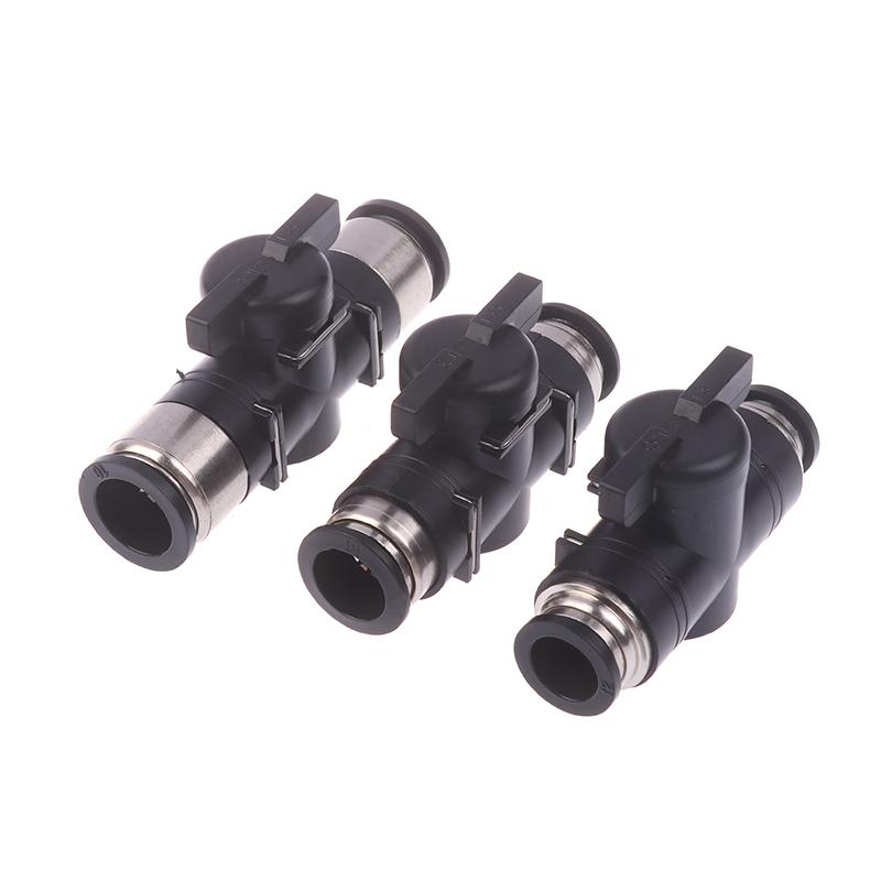 Пневматические фитинги, быстроразъемные соединители для воздушных шлангов, пластиковые соединители для трубок, 4 мм, 6 мм, 8 мм, 10 мм, 12 мм, 14 мм, 16 мм, вставные штекеры