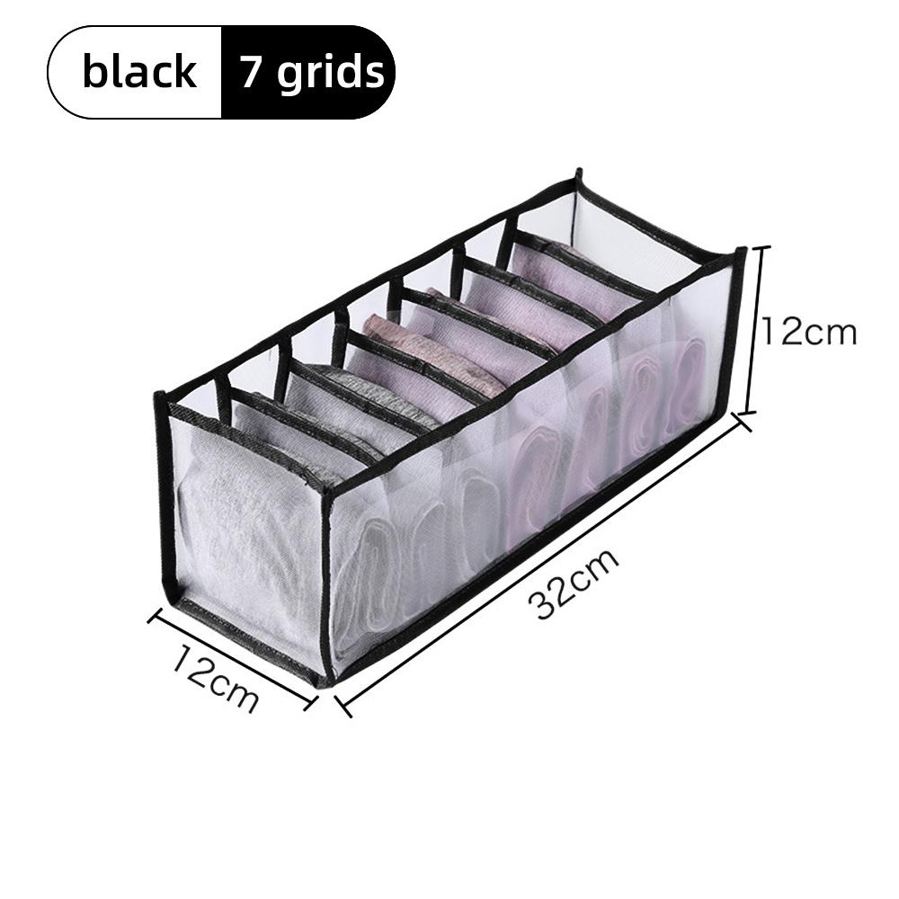 Closets Clothes Organizer Foldable Pants Jeans Storage Box Wardrobe Underwear Organizer Cabinets and Drawer Socks Organizers