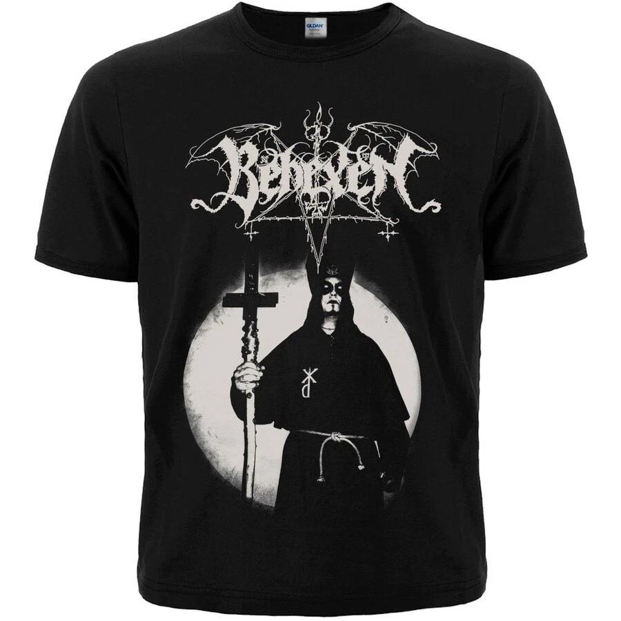 Behexen "С благословения Сатаны" Черная футболка mayhem bathory