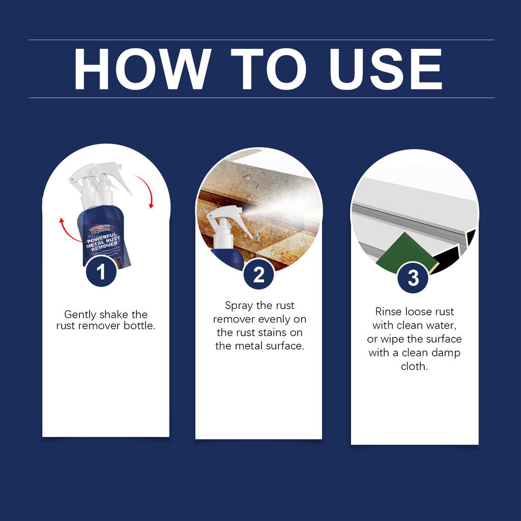 Rayhong Средство для удаления ржавчины с металла, очиститель автомобиля, средство для удаления пятен ржавчины на покрышках, средство для обновления, средство для удаления ржавчины, средство для поддержания