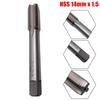 Метчик HSS 14 мм x 1,5 метрический с левой резьбой, шаг M14 x 1,5 мм