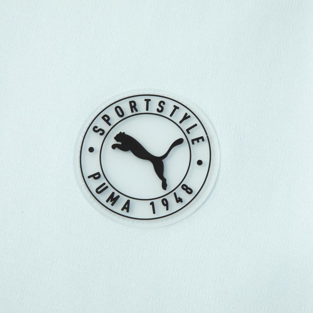 Puma Повседневная толстовка с круглым вырезом и длинным рукавом, унисекс, светло-голубая 627878-23
