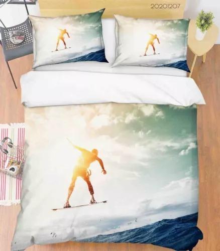 Comforter Surfing Bedding Decoration Gift First Choice Suitable For Children Boys Girls And Adults Soft Warm And Breathable