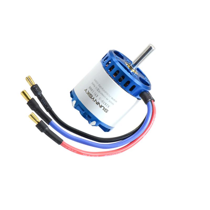 Sunnysky X2820III 860KV 1000KV 1250KV Бесщеточный двигатель для радиоуправляемого вертолета FPV Quadcopter miltirotor