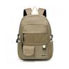Fromheaven Unisex Simple Casual Student Backpack Mishu