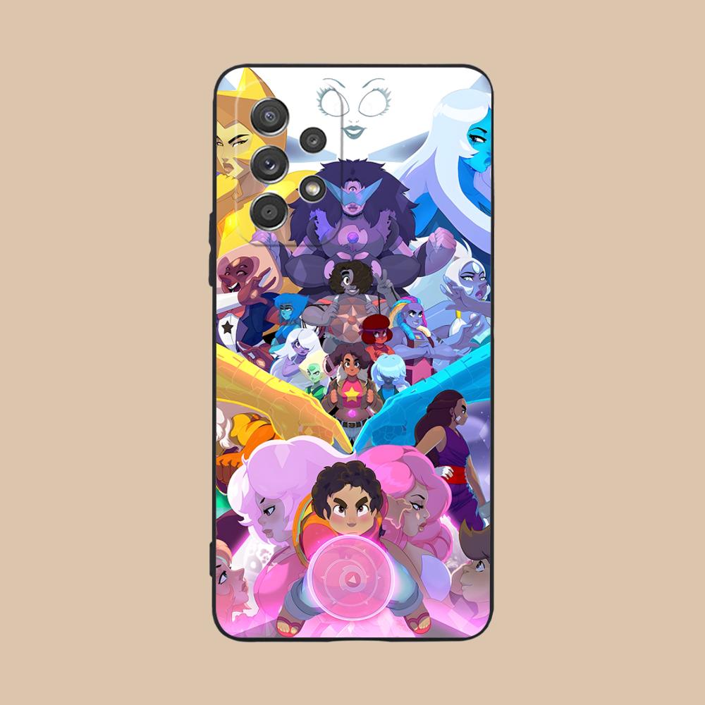 Чехол для мобильного телефона Steven Universe для Samsung Galaxy M55 54 42 35 34 33 32 23 22 15 14 13 12 F55 5G Цветной Защитный Чехол для Телефона
