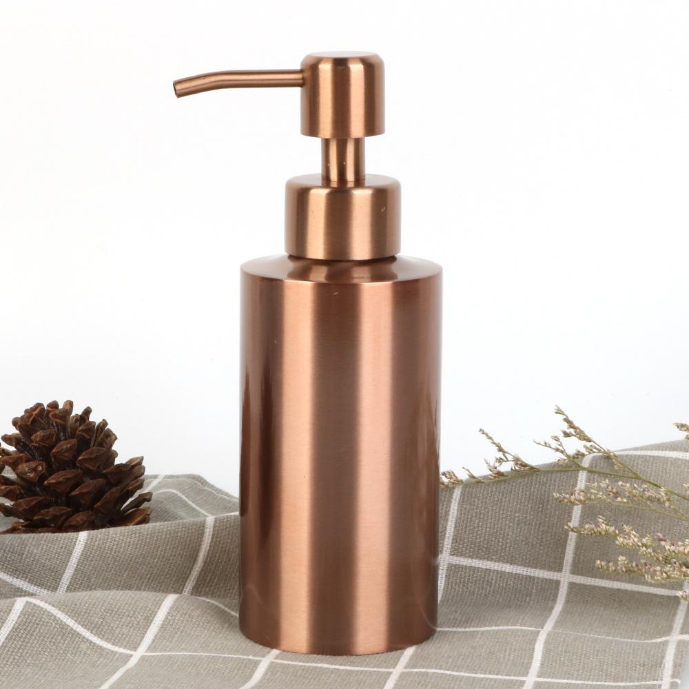 Stainless Steel Gel Bottle 250ml/350ml/550ml Lotion Pump Hand Lotion Bottle Soap Dispenser Bedroom