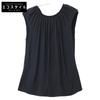 21Stainless Steel TTMA0123O0TA089 Black Silk Sleeveless Blouse Tops 38 blackUsed