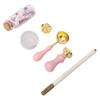 Wax Sealing Kit  Making  Removable Handle Vintage Style Sealing Wax Set for Letter Handicraft