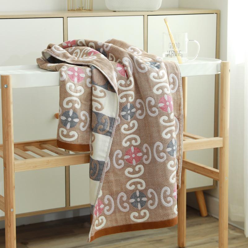 70 X 140 см хлопковое банное полотенце для взрослых большое полотенце 4-слойное чистое хлопковое марлевое пляжное полотенце полотенце для обертывания, 1 шт.