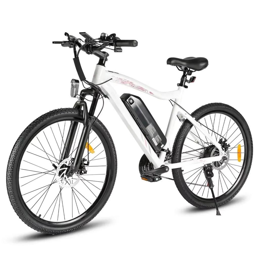 Электровелосипед SAMEBIKE SY26-II 26" с широкими покрышками для взрослых, мощный мотор 500 Вт, литий-ионный аккумулятор 36 В 13 Ач, электровелосипед для горной езды и городских поездок