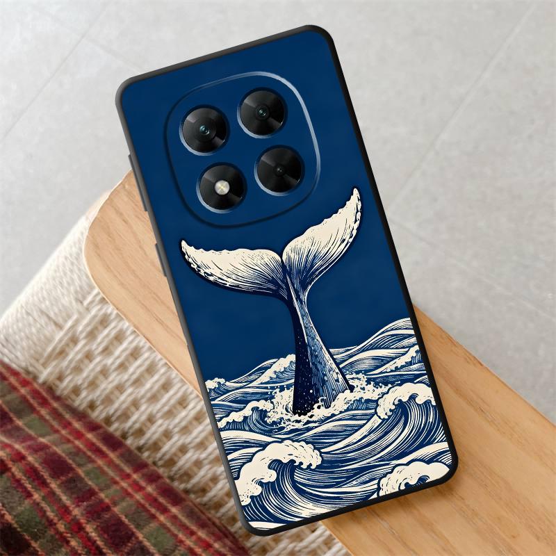 Креативная Funda с морскими организмами Чехол для телефона для Xiaomi Redmi Note 7 8 10S 9S 11s 12s 9 14 11 10 12 Pro 13 Pro Plus
